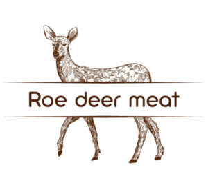 Roe deer meat