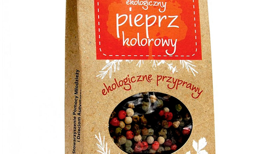 Pieprz Kolorowy Ziarno BIO Dary Natury