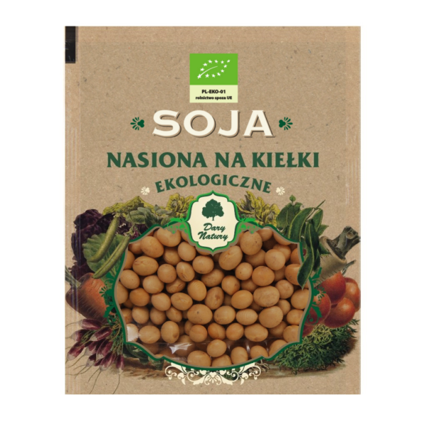 Soja - nasiona na kiełki